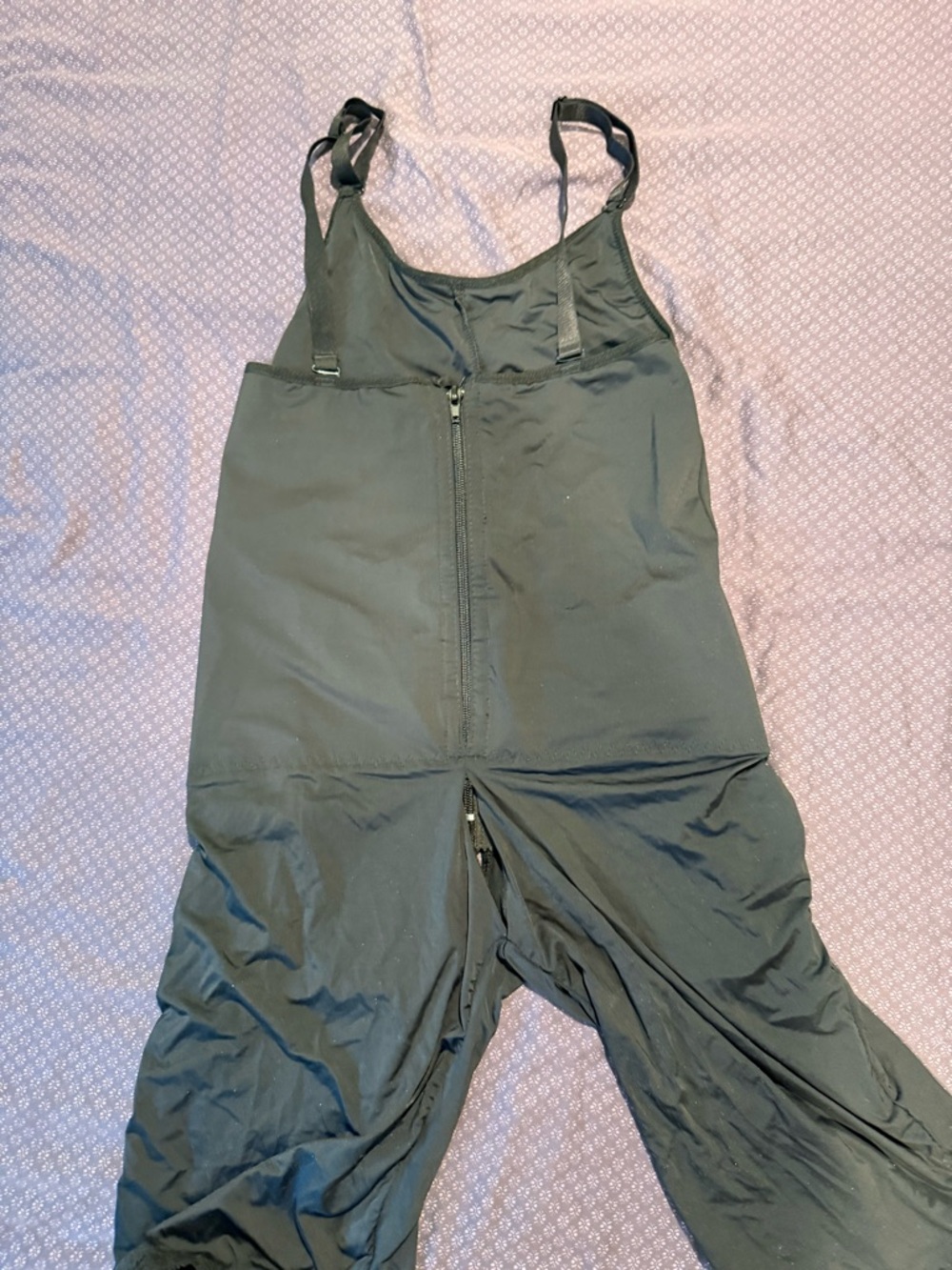 Black Zip-Front Supportive Shaping Jumpsuit